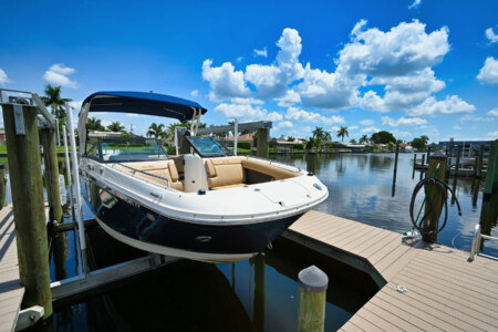 Sea Ray SDX 270 Speed Dock Boat Rental Cape Coral